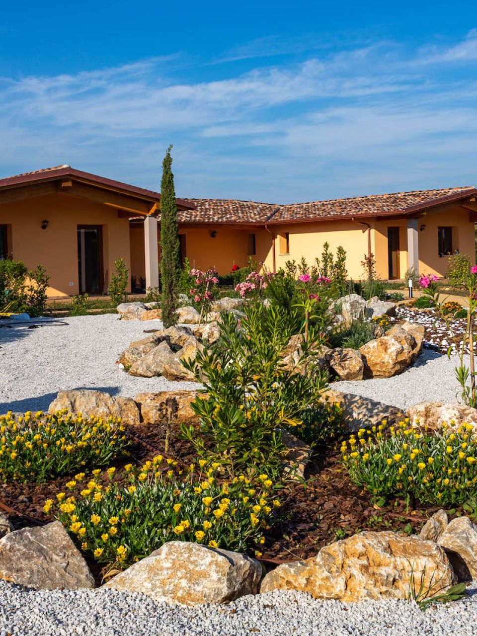 Vista delle camere della poggiata