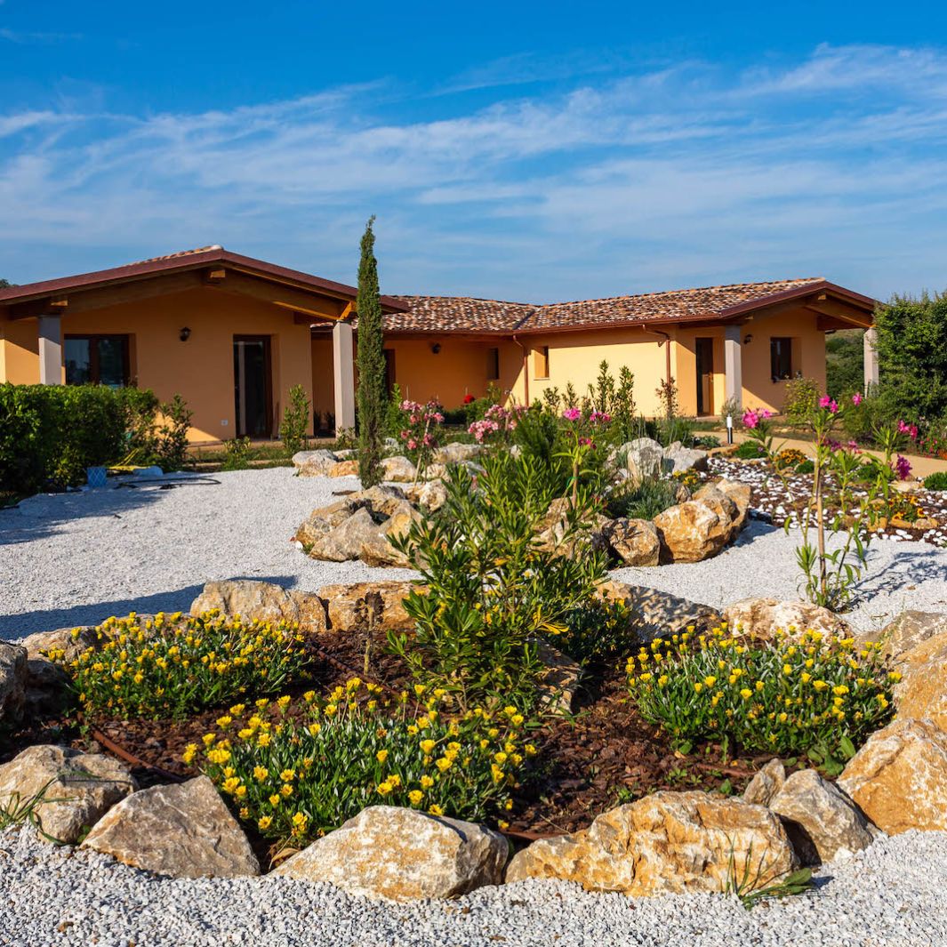 Vista delle camere della poggiata